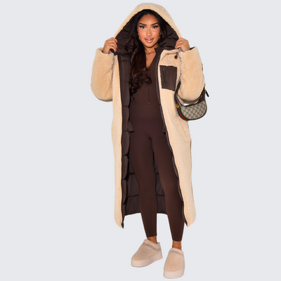 Riflesso Long Jacket with Reversible Function