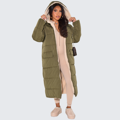 Riflesso Long Jacket with Reversible Function
