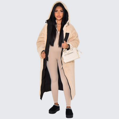 Riflesso Long Jacket with Reversible Function