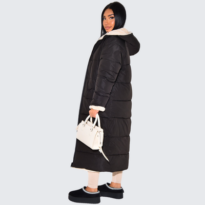 Riflesso Long Jacket with Reversible Function