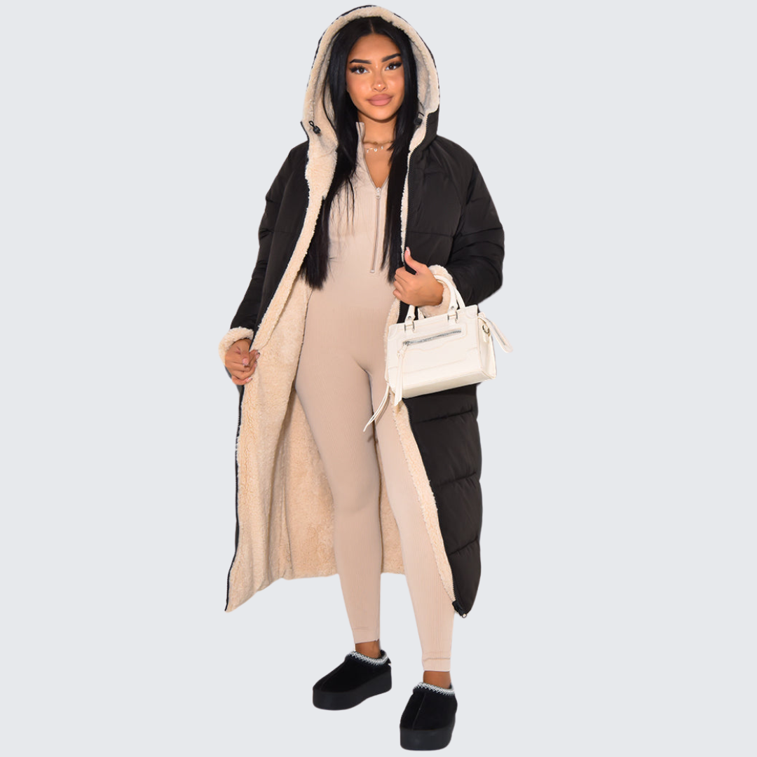 Riflesso Long Jacket with Reversible Function