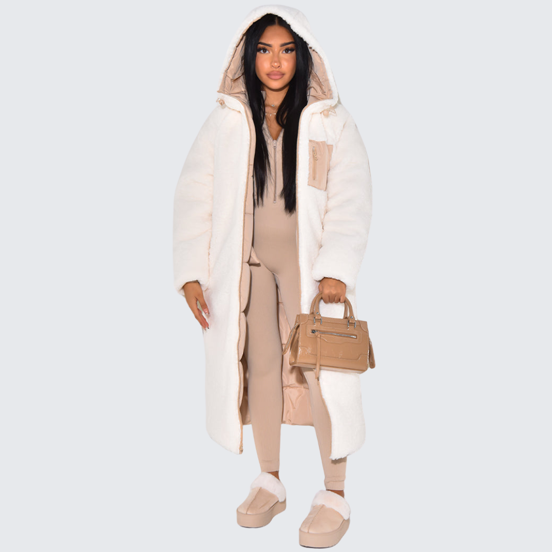 Riflesso Long Jacket with Reversible Function