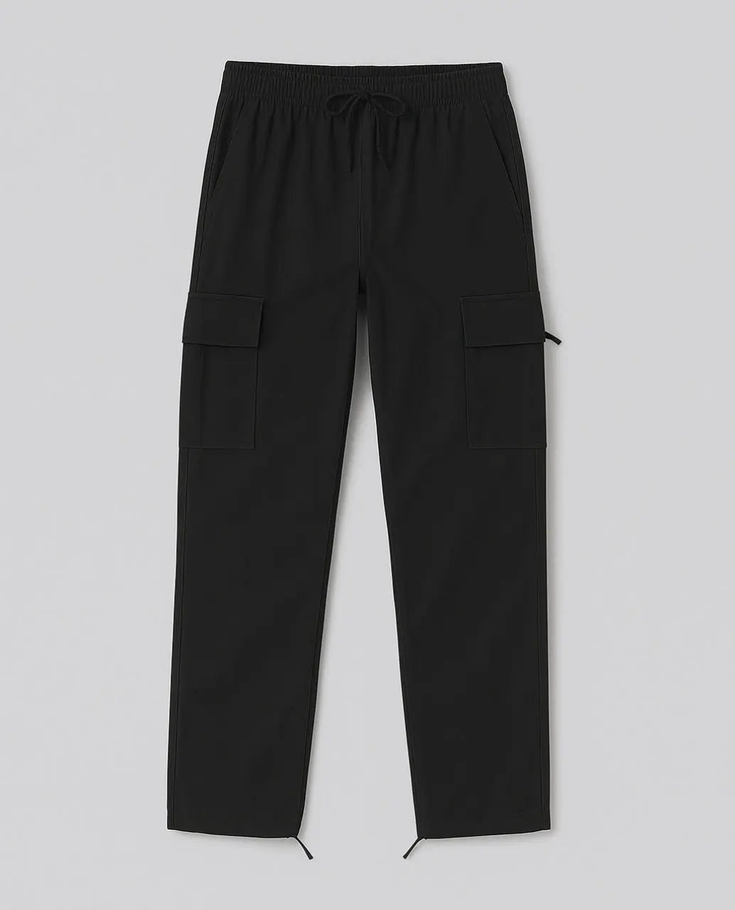 Cotton Cargo Pants with Functional Pockets