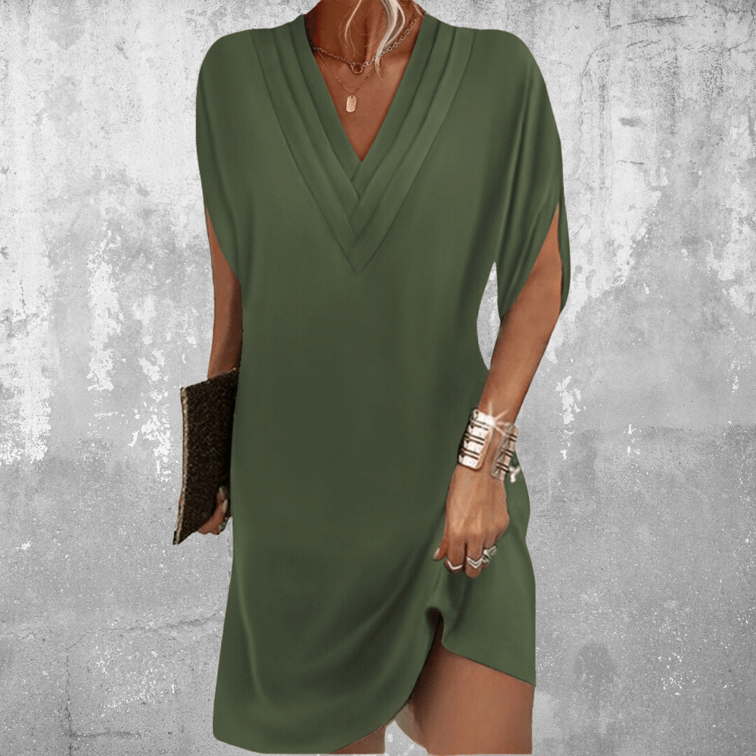 Emilia Elegant Tummy Covering Dress