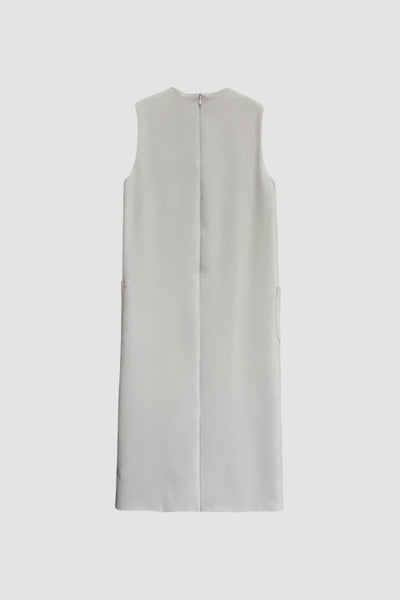 MV Sleeveless Suit Vest Dress