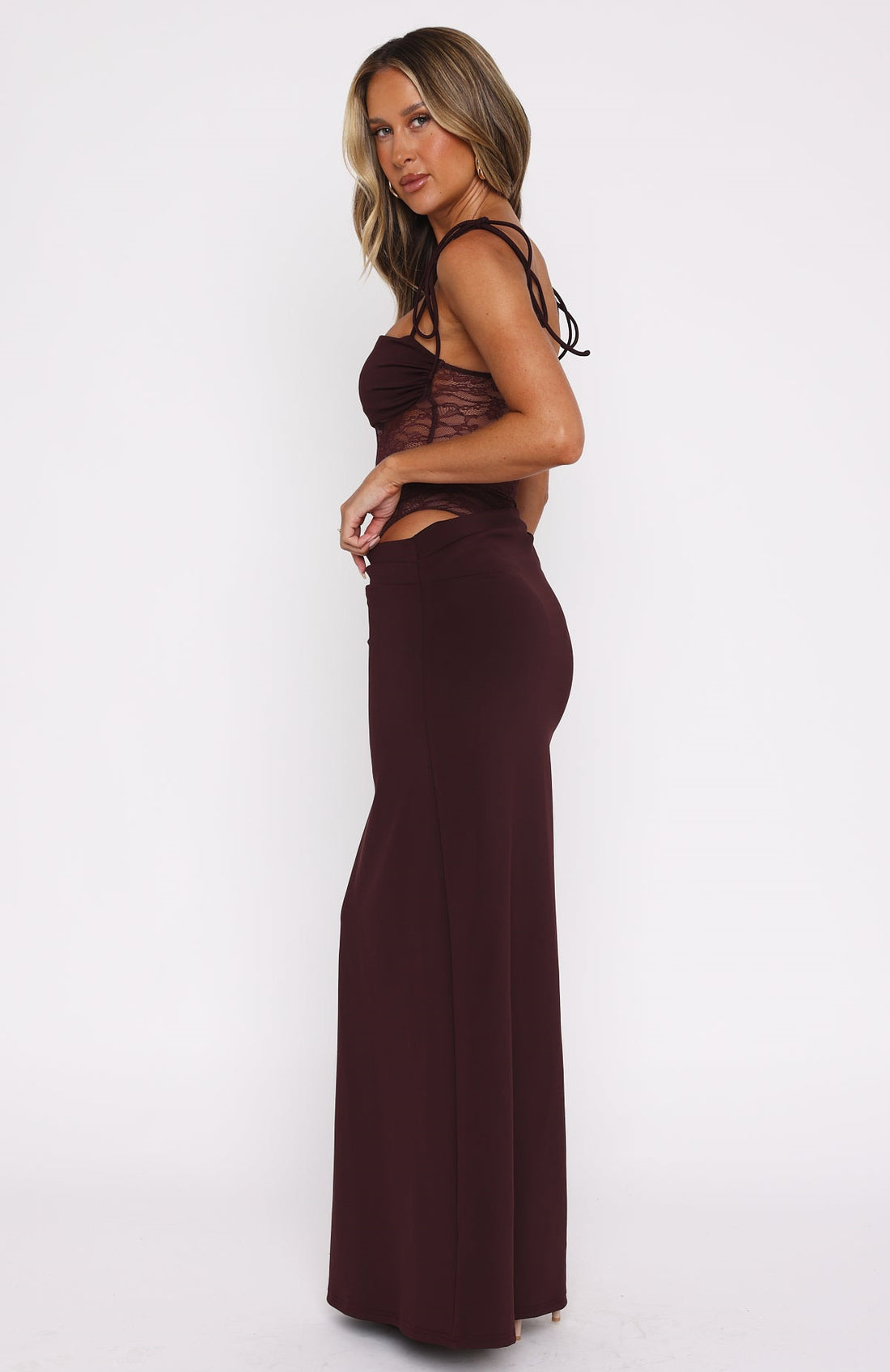 Lily Long Dress - Lemon