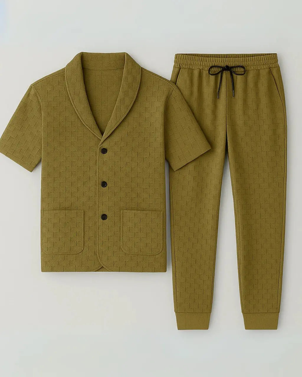 Structured Loungewear Set – Luxury Lounge Edition