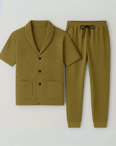 Structured Loungewear Set – Luxury Lounge Edition