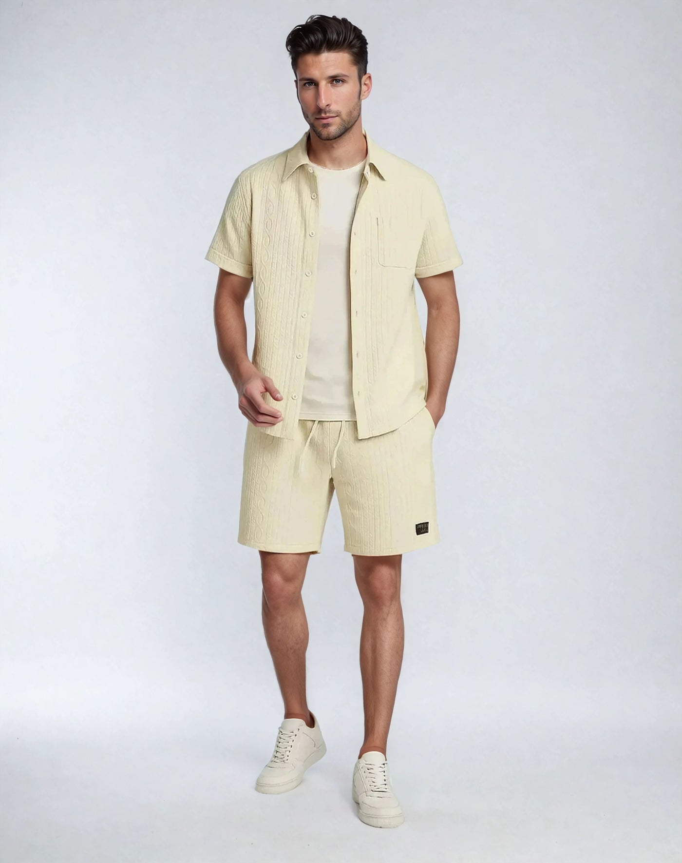 Structured two-piece set - Laidback Layers edition