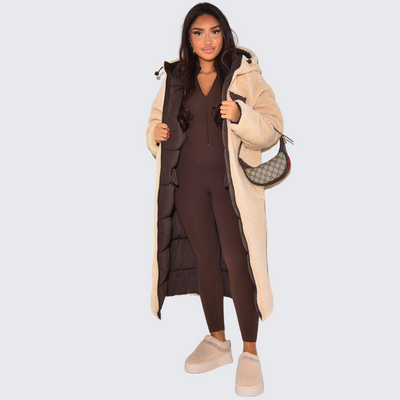 Riflesso Long Jacket with Reversible Function