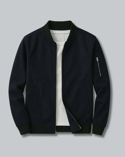 Polyester Short Jacket with Water-Repellent Finish