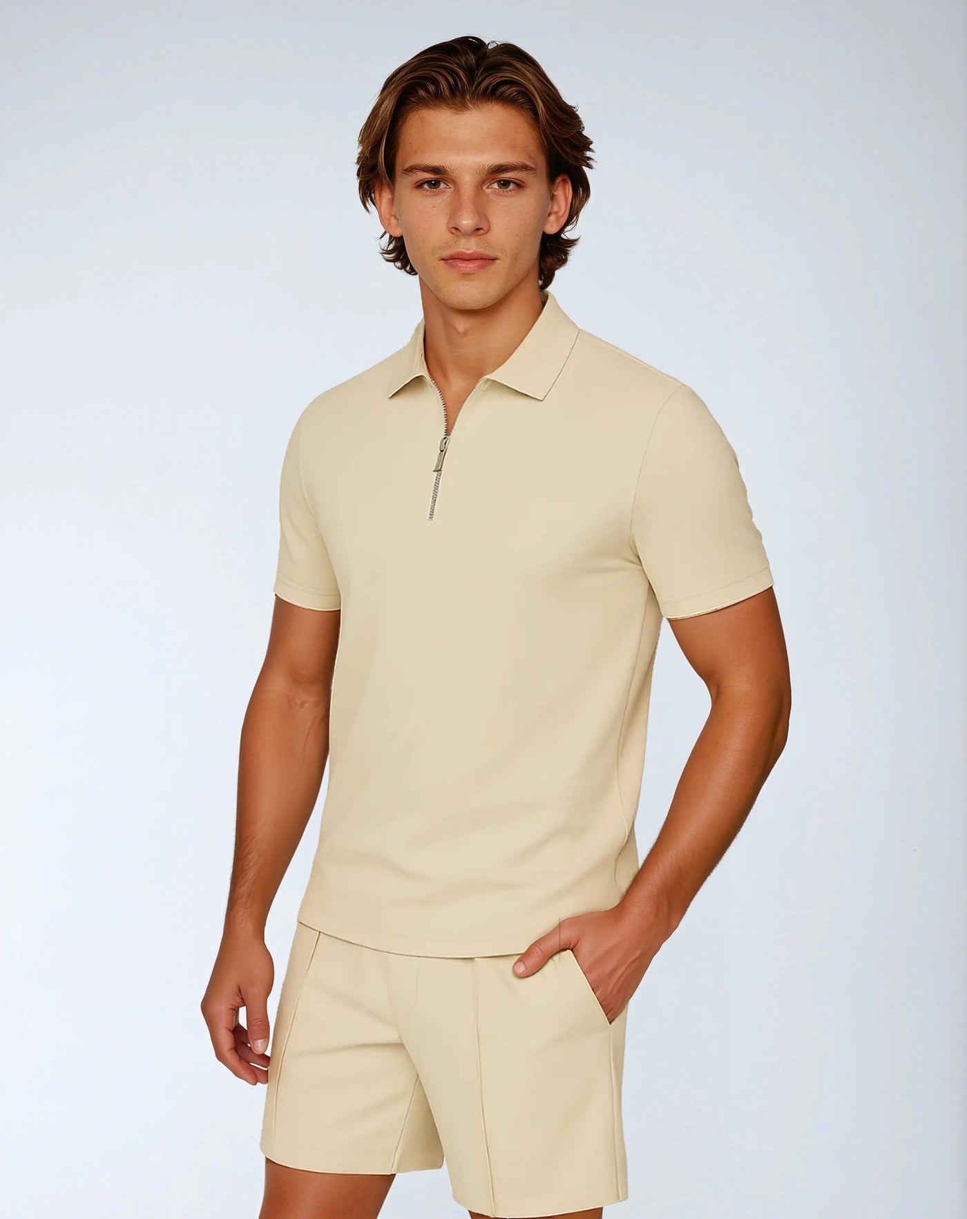 Elegant Two-piece Set - The Summer Classic Edition