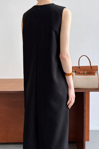 MV Sleeveless Suit Vest Dress