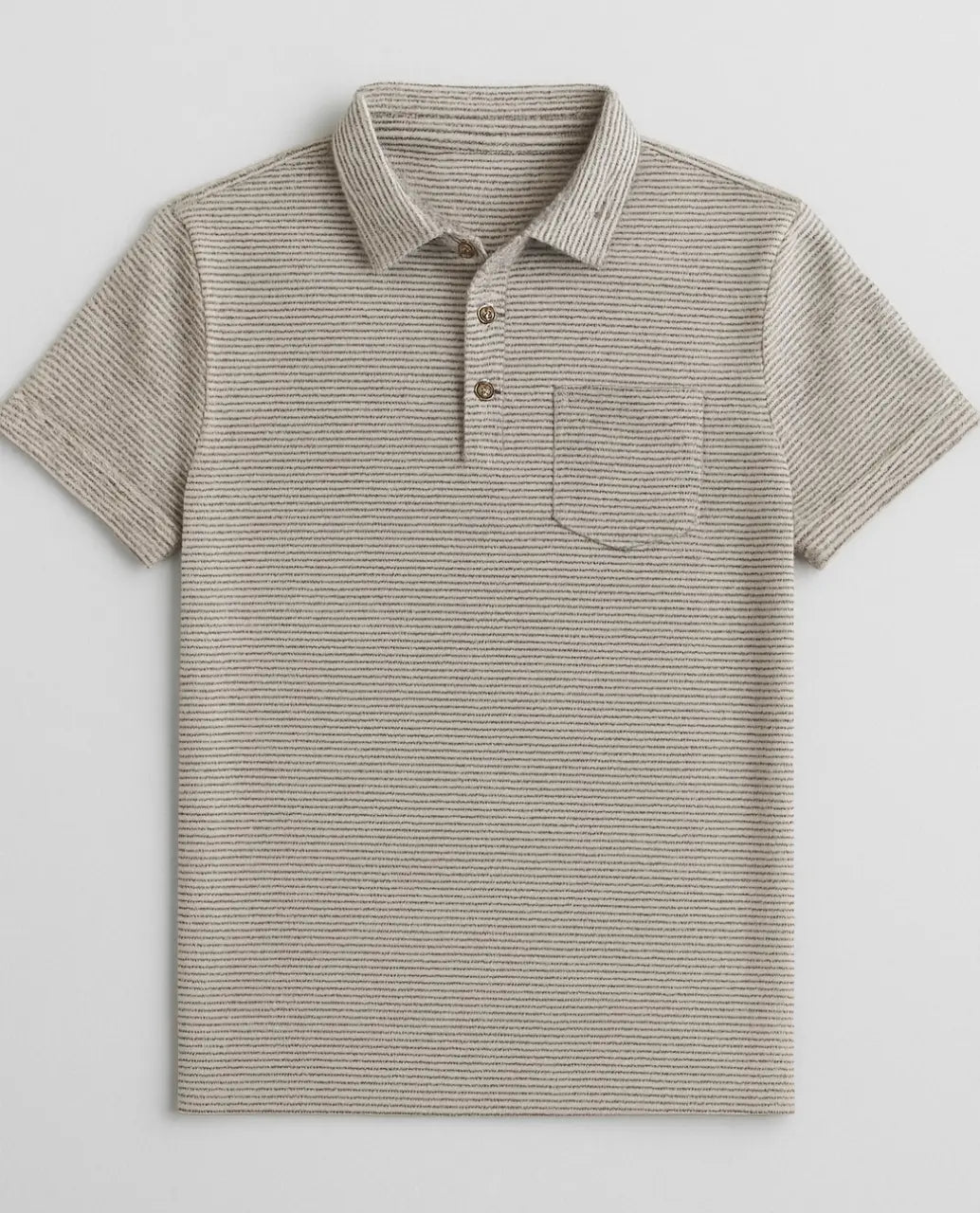 Polyester Polo Shirt with Short Sleeves