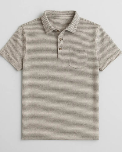 Polyester Polo Shirt with Short Sleeves