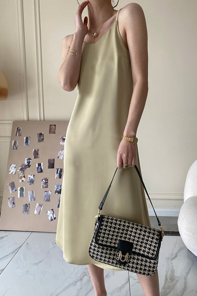MV High-End Satin Suspender Dress