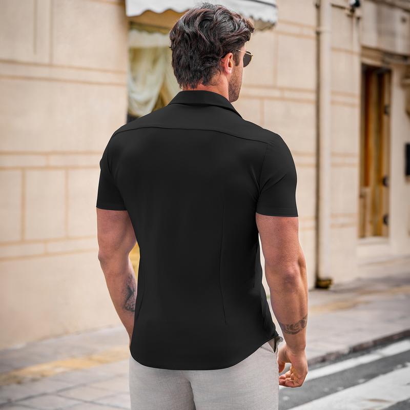 Stretch Slim-Fit Shirt –