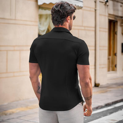 Stretch Slim-Fit Shirt –