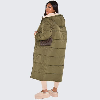 Riflesso Long Jacket with Reversible Function