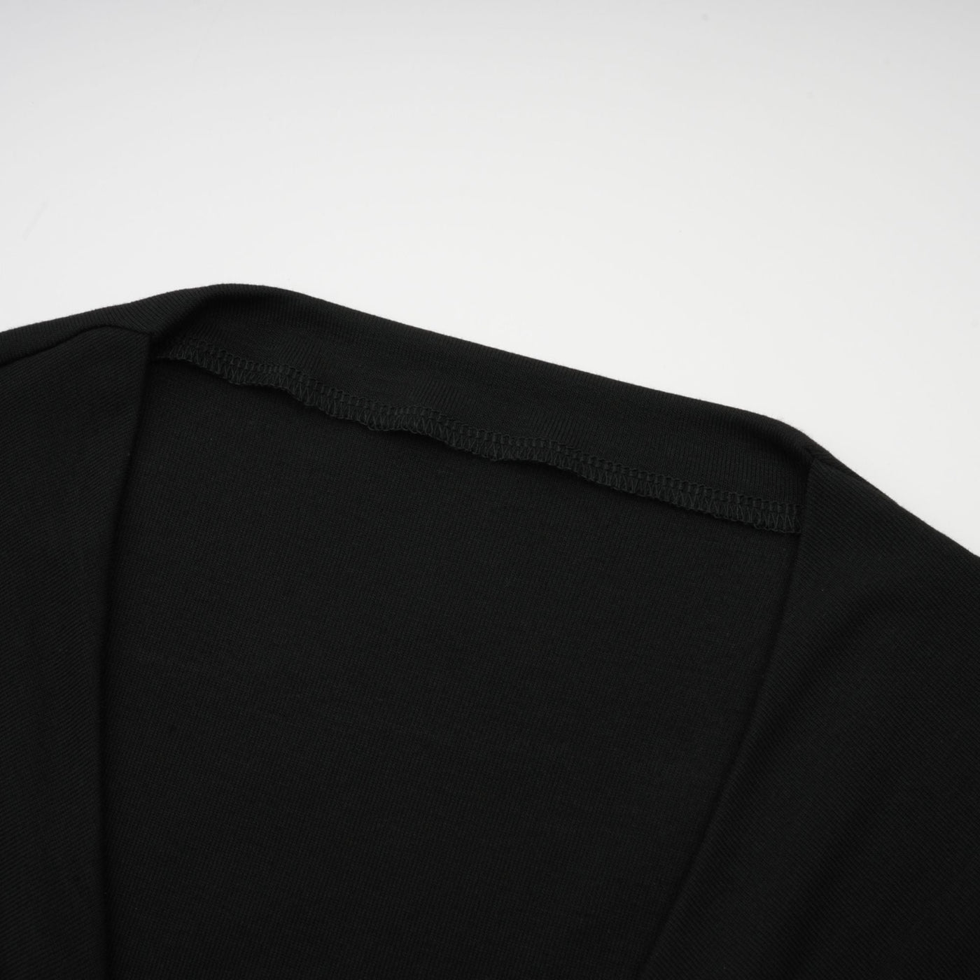 Anaïs Black Open-Front Gathered Top