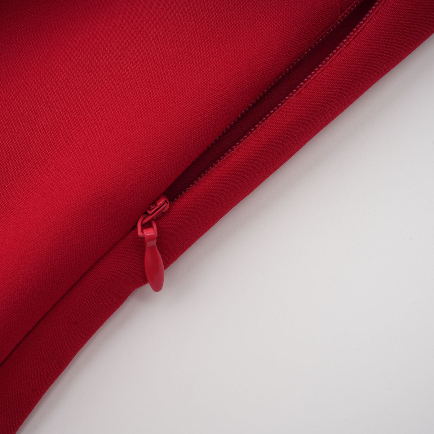 Valentine Red Pleated Maxi Dress with High Slit