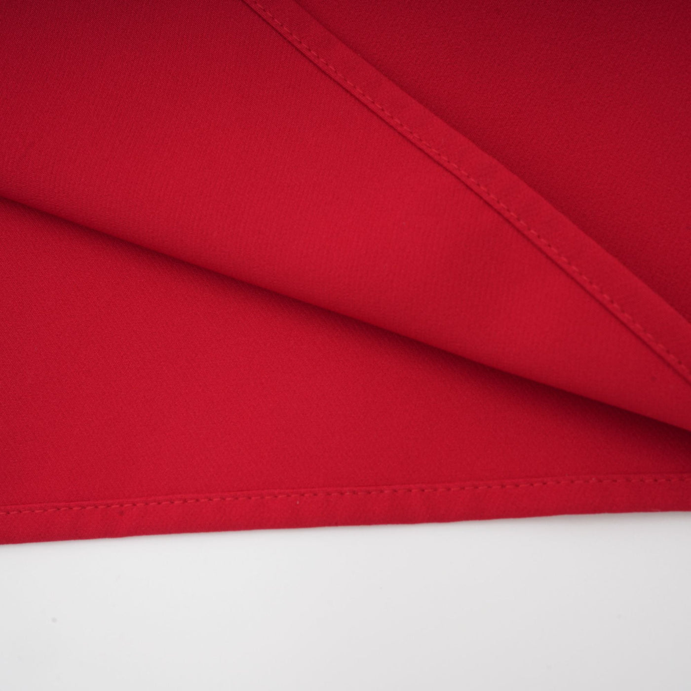 Valentine Red Pleated Maxi Dress with High Slit