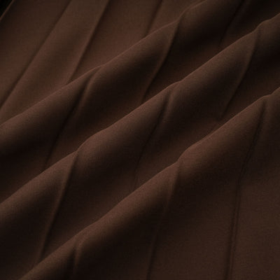 Adèle cape-design pleated top & skirt matching set