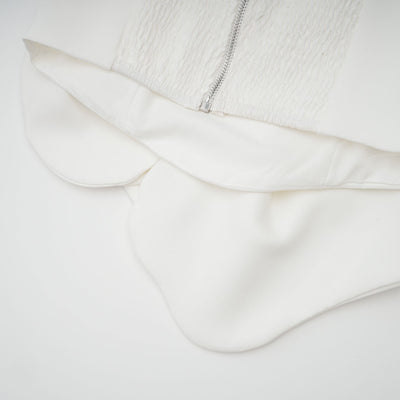 Pénélope White Floral Off-Shoulder Top