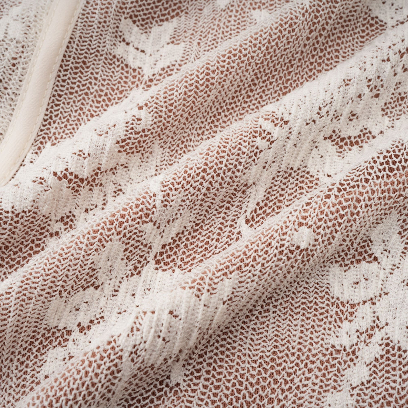 Marlene White Flared Lace Maxi Dress
