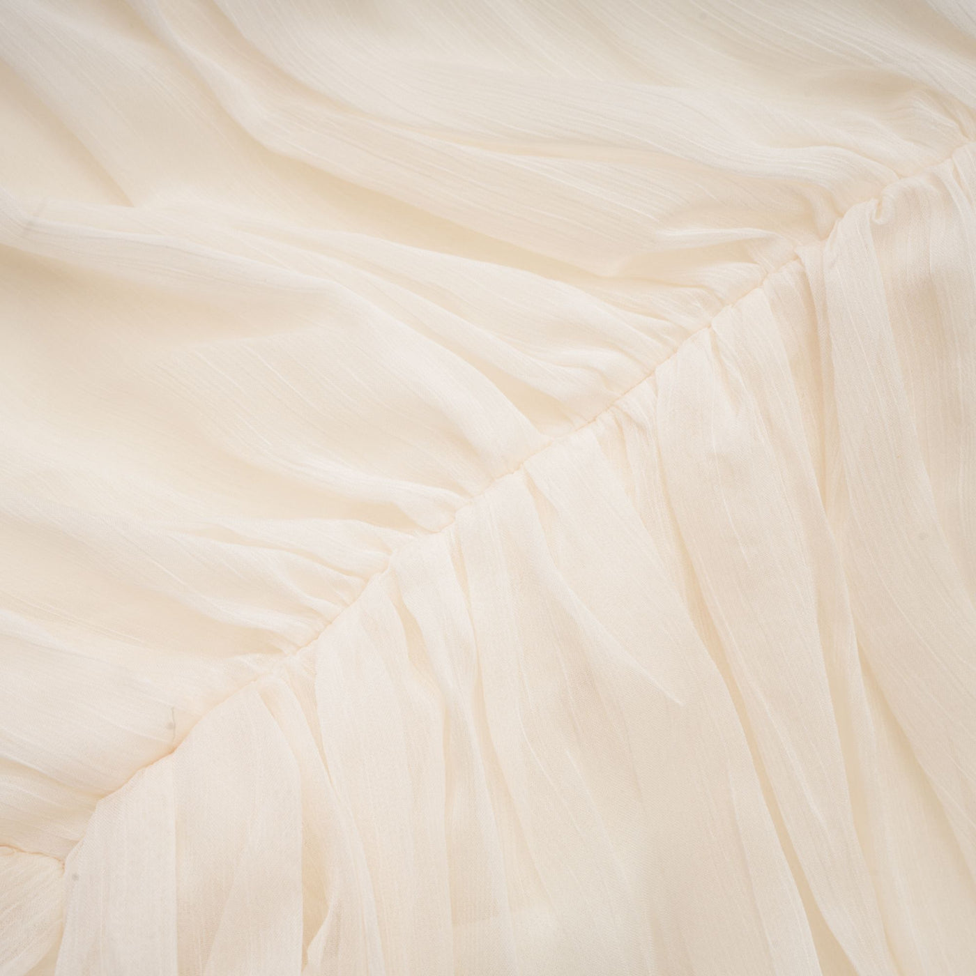 Thibaulte tuck-detail pleated tulle mini dress