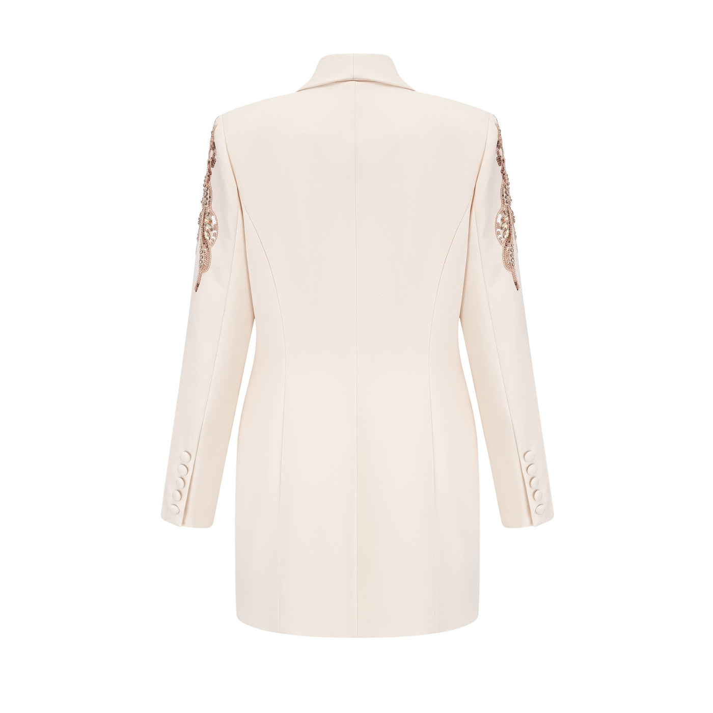 Éléna Embellished Sequined Blazer Dress