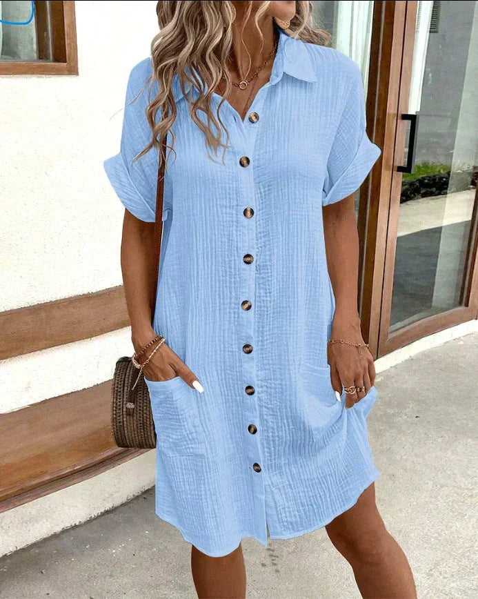 Christine Elegant Polo Dress