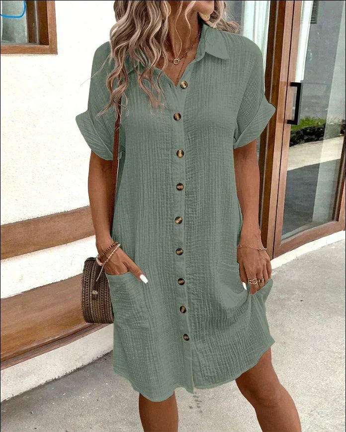 Christine Elegant Polo Dress