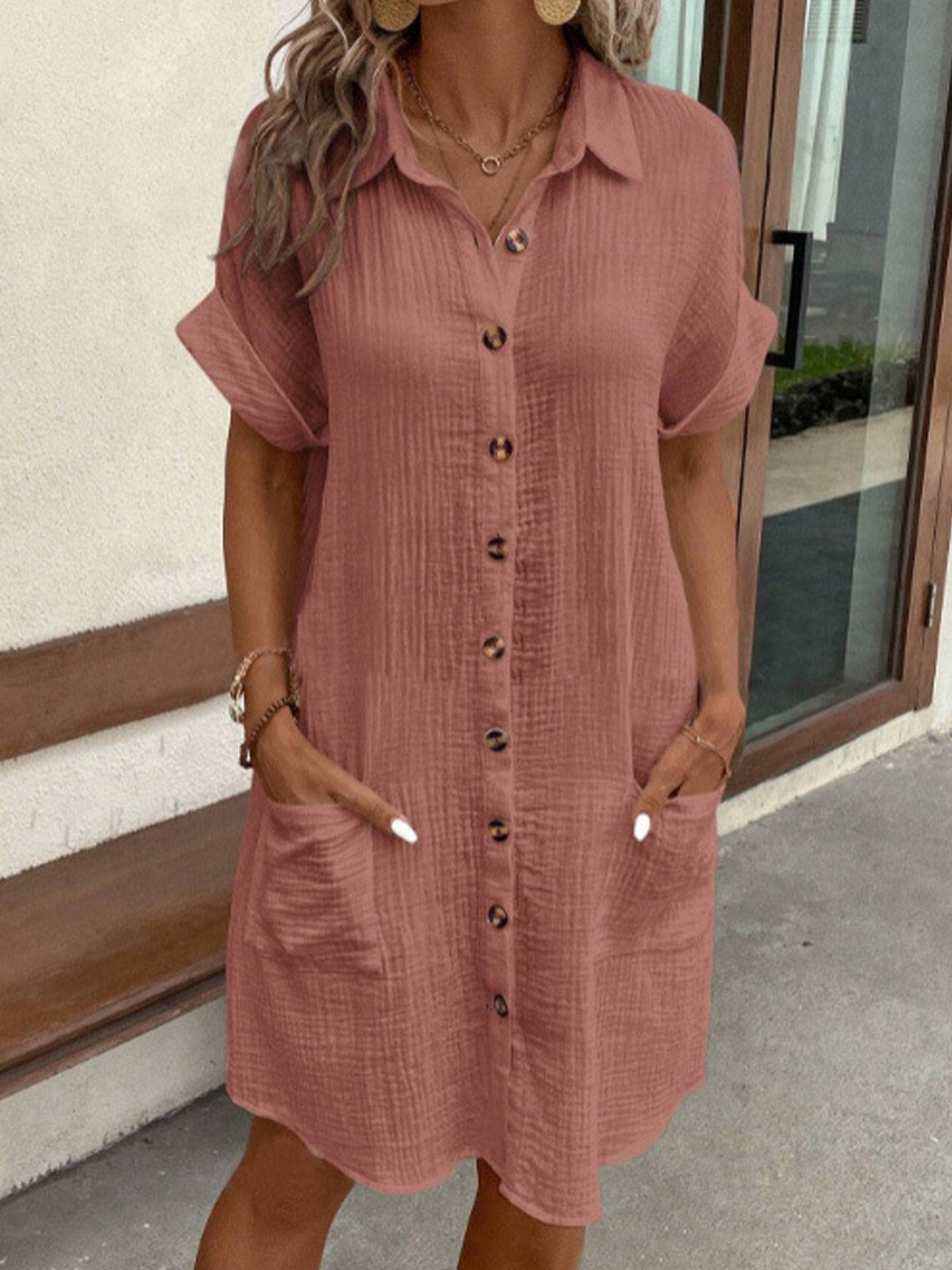 Christine Elegant Polo Dress