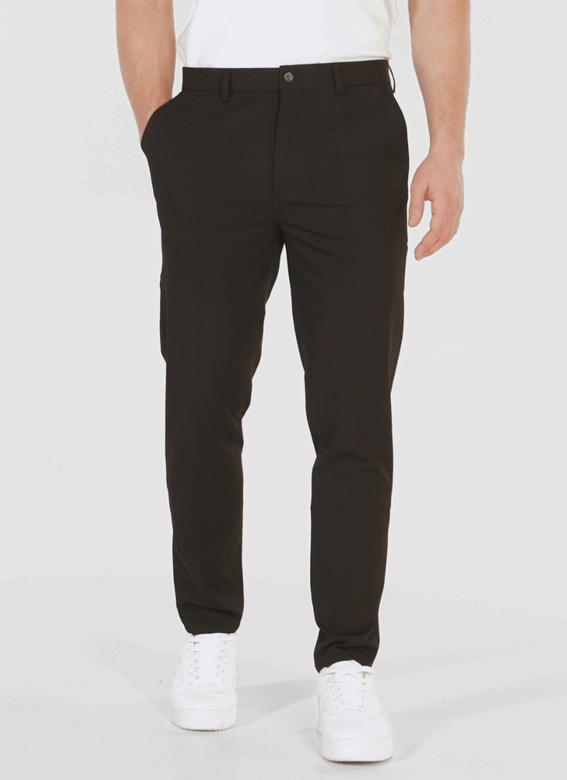 Lightweight tapered trousers