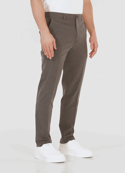 Lightweight tapered trousers