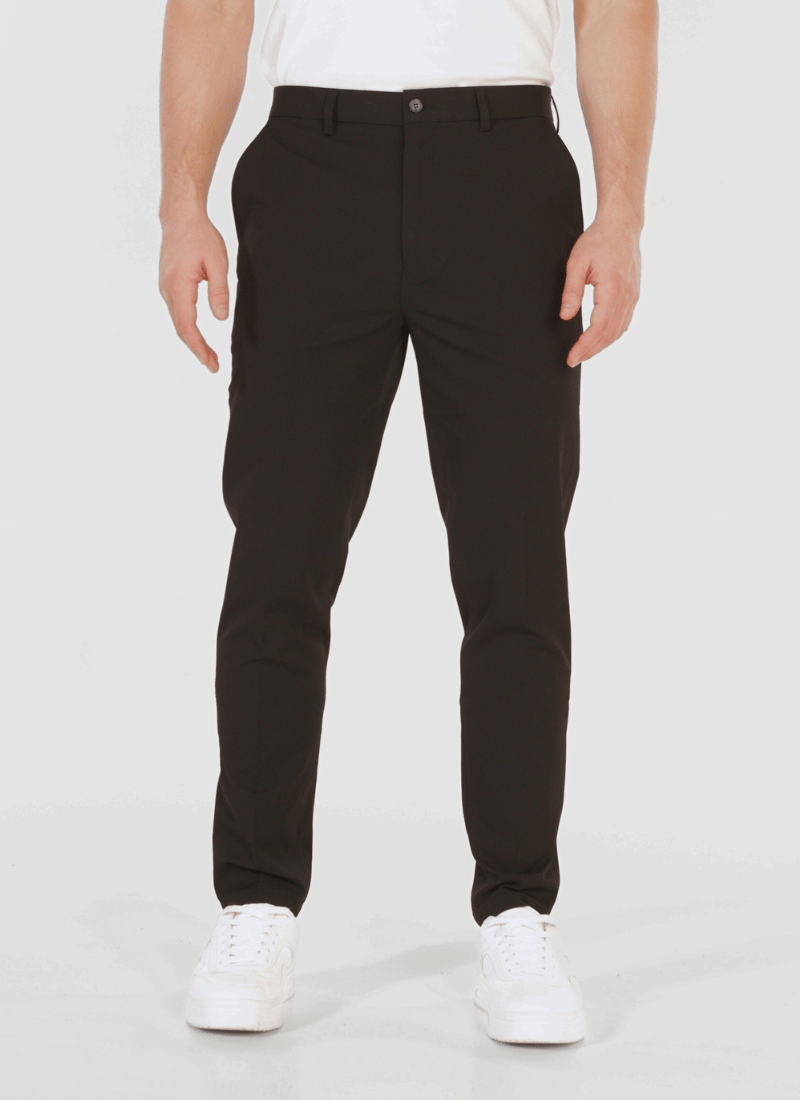 Lightweight tapered trousers
