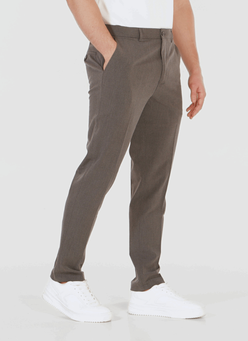 Lightweight tapered trousers