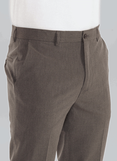 Lightweight tapered trousers