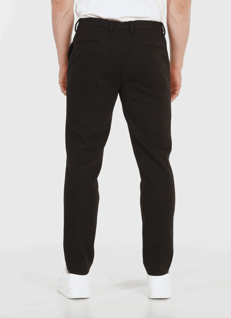 Melange Wool-Mix Trousers