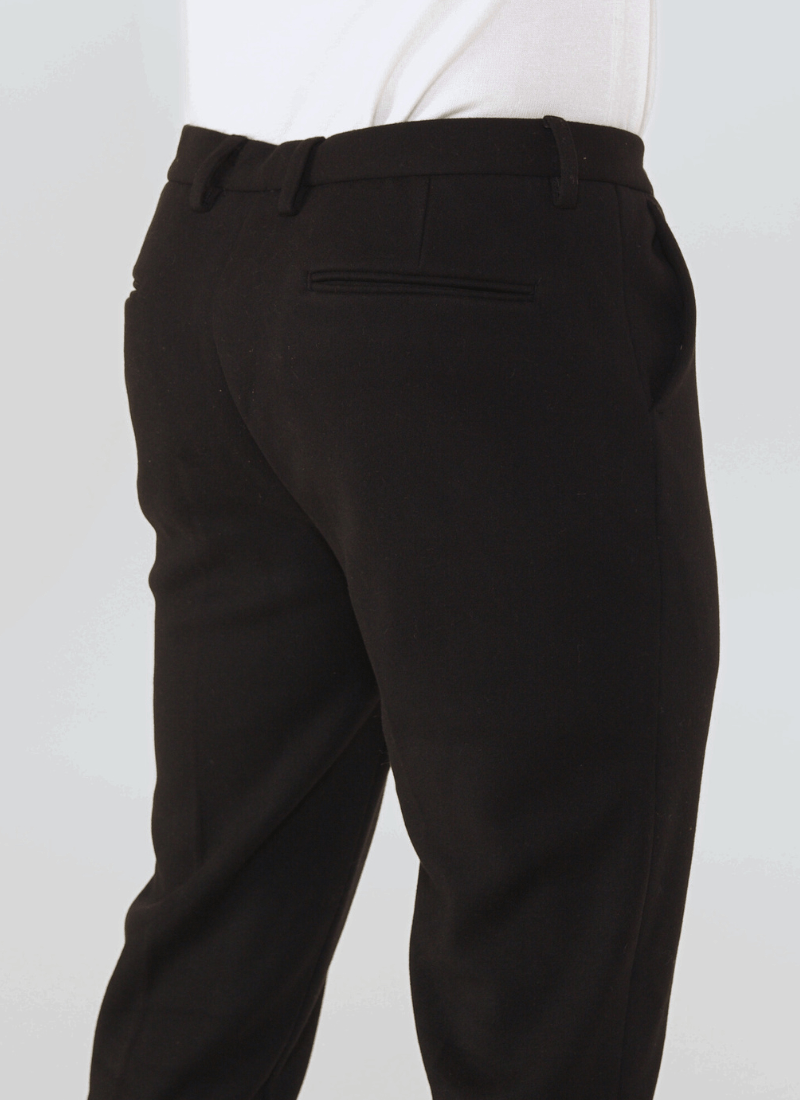 Melange Wool-Mix Trousers