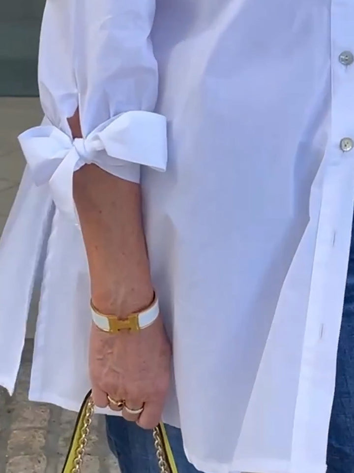 Lightweight Longline Coat with Flowing Elegant Fit