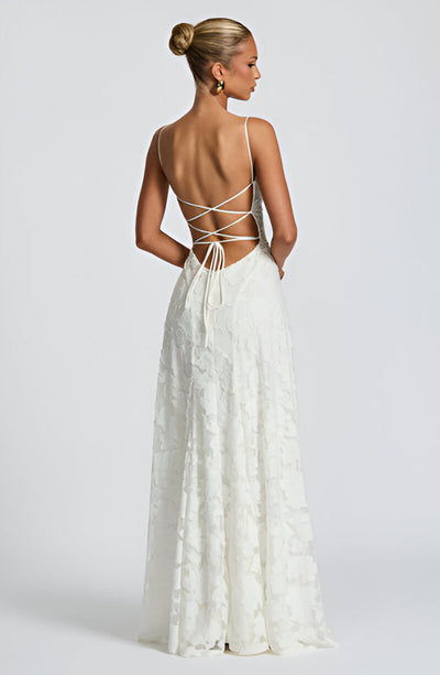 Francisa™ | Lace Corset Maxi Dress