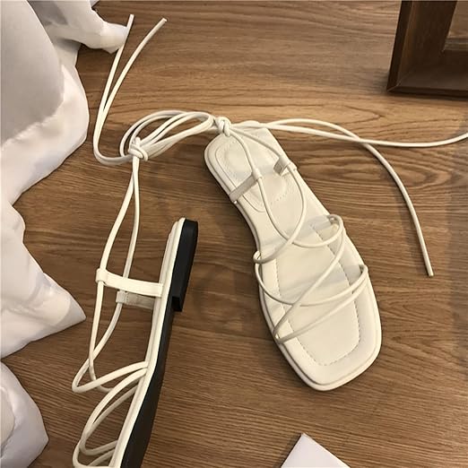 Gloria | Minimalist Roman Strap Sandals