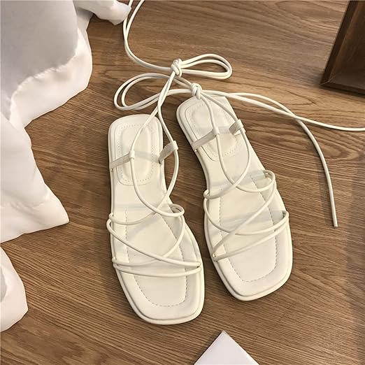Gloria | Minimalist Roman Strap Sandals