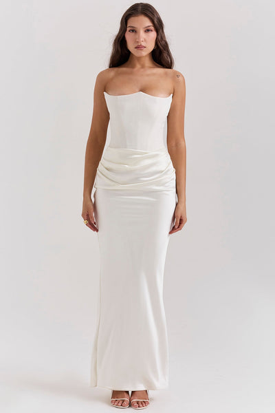Lilly Strapless Corset Dress