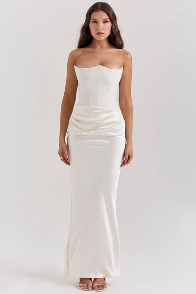 ANIKA I OFF-the-shoulder dress
