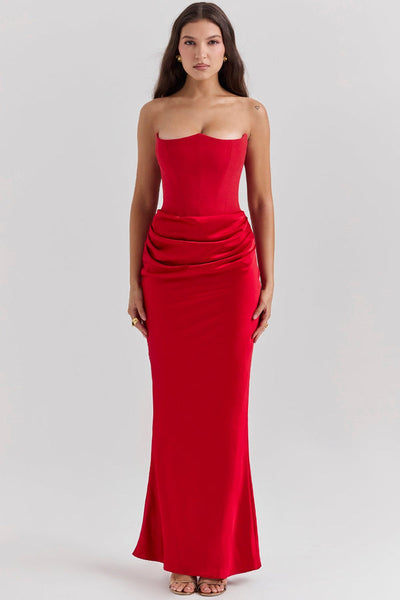 ANIKA I OFF-the-shoulder dress