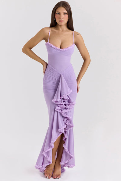 Stella - Ruffled Maxi Dress