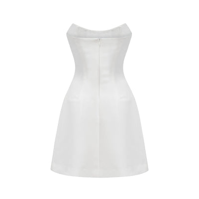 Melisande black embellished mini dress